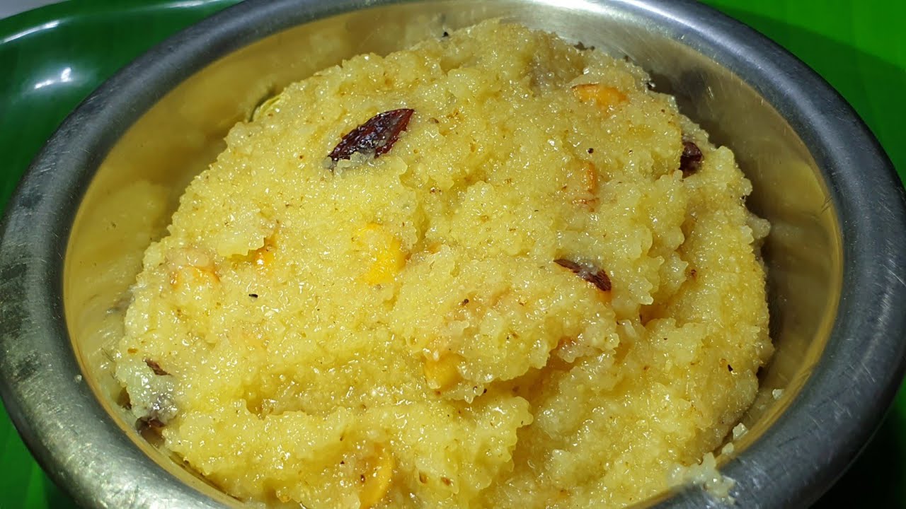 ಗೋಧಿ ರವ ಕೇಸರಿ ಪ್ರಸಾದಕ್ಕೆ ಹೇಳಿ ಮಾಡಿಸಿದ ಸ್ವೀಟ್ Wheat rava sweet