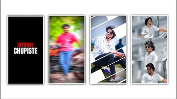 Trending Attitude Chupiste Dialogue Lyrics Video Editing in Alight Motion | Telugu | Mahi Tech Info