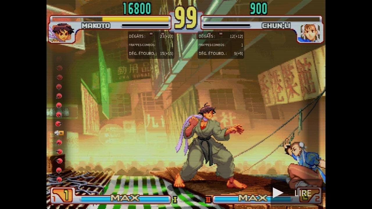 Makoto vs Chunli wiff punish