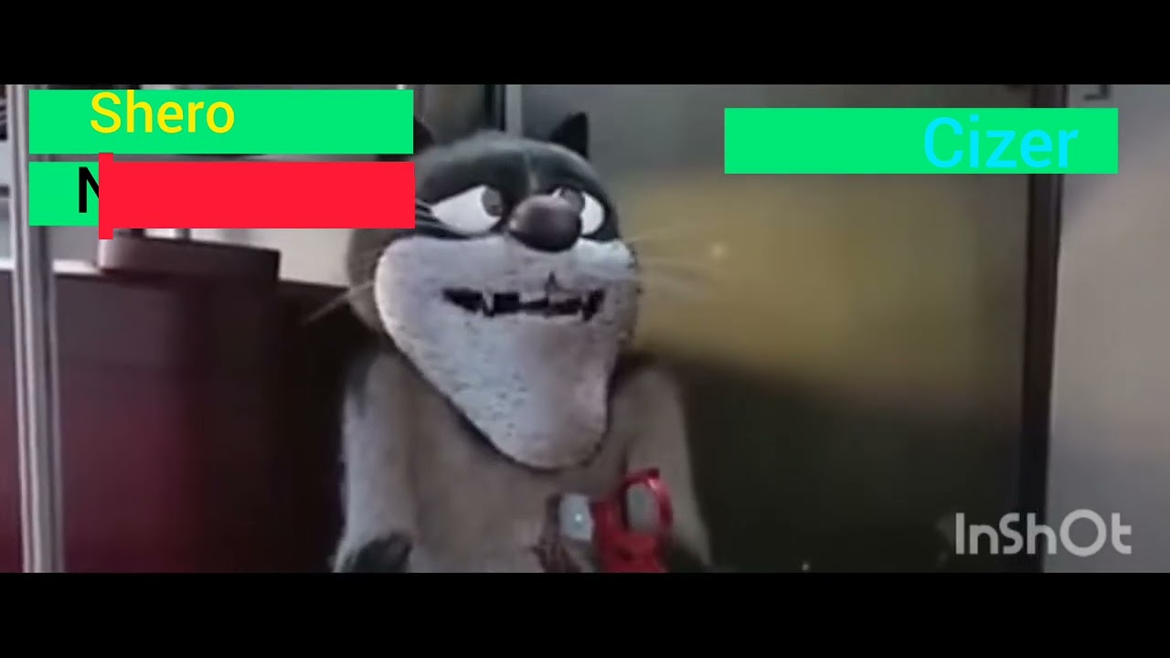 Shero y Negro vs Cizer|con barras de vida|Bad cat|créditos a 