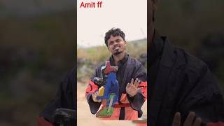 Amit FF VS Hacker 🤣 #freefire #funny #shorts