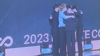 [컴백어게인막콘/인피니트] 230820 엔딩멘트 cut (feat. 눈물파티😭)