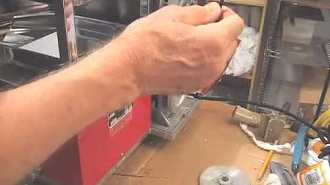 Upgrading to the V drive belt version on a Norwalk juicer
