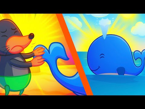 Benny Mole and Friends - IT’S A REAL WHALE 😲🐳🌊 Cartoon for Kids 4K