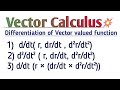 Vector calculus engineering mathematics | Differentiation of scalar triple product #mathematics