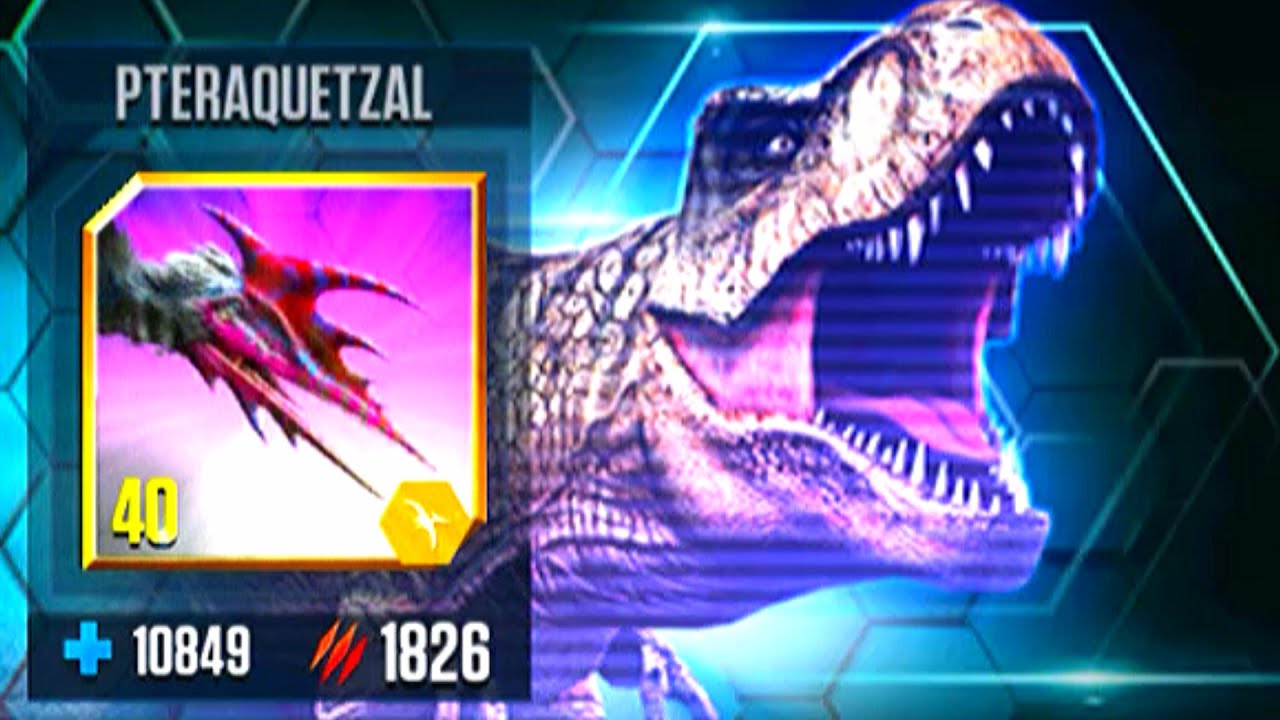 PTERODAUSTRO VIP PACK PTERAQUETZAL VS PTERAQUETZAL UNLOCK ELASMOTHERIUM (JURASSIC WORLD)