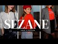 SEZANE TRY ON HAUL- PARISIAN STYLE outfit ideas - french chic