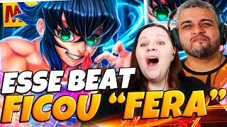 MHRAP - Tipo Inosuke 2 🐗 (Kimetsu no Yaiba) | FAMILY REACTS
