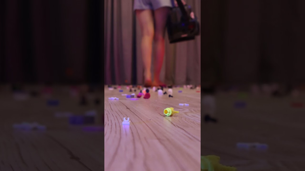 Do you vacuum your construction set? 