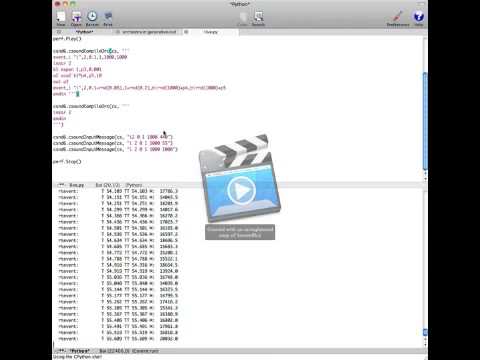 Csound, Live from Python in Emacs - YouTube