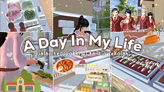 A Day In My Life: Jualan Teoppokki & Jus di Sekolah🍲👩‍🍳 Sakura School Simulator