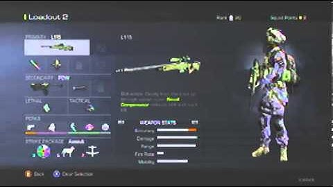 Call of Duty Ghost class setup