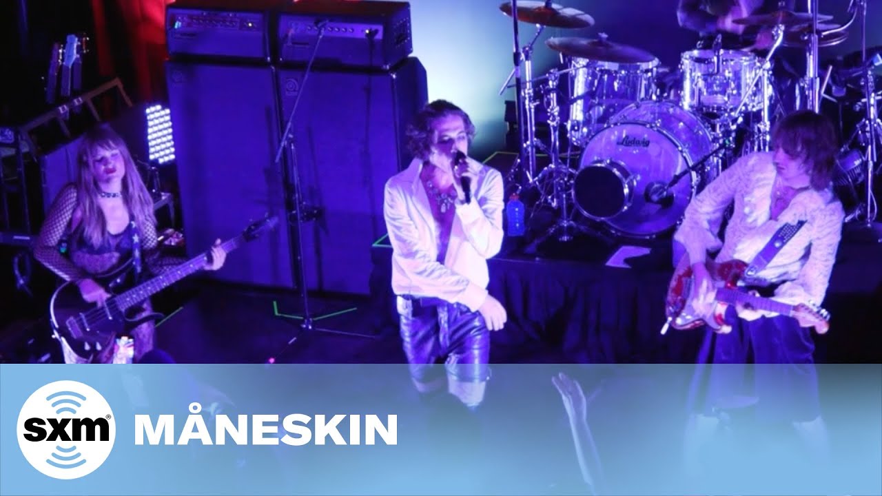 Måneskin — SUPERMODEL [Live @ SiriusXM] | Small Stage Series 2022