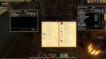 Shroud of the Avatar Crafting