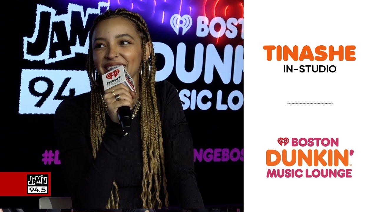 Tinashe in the Dunkin' Music Lounge