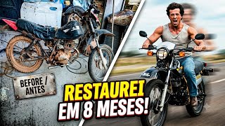 DEPOIS DE 8 MESES A XL 125cc esta pronta
