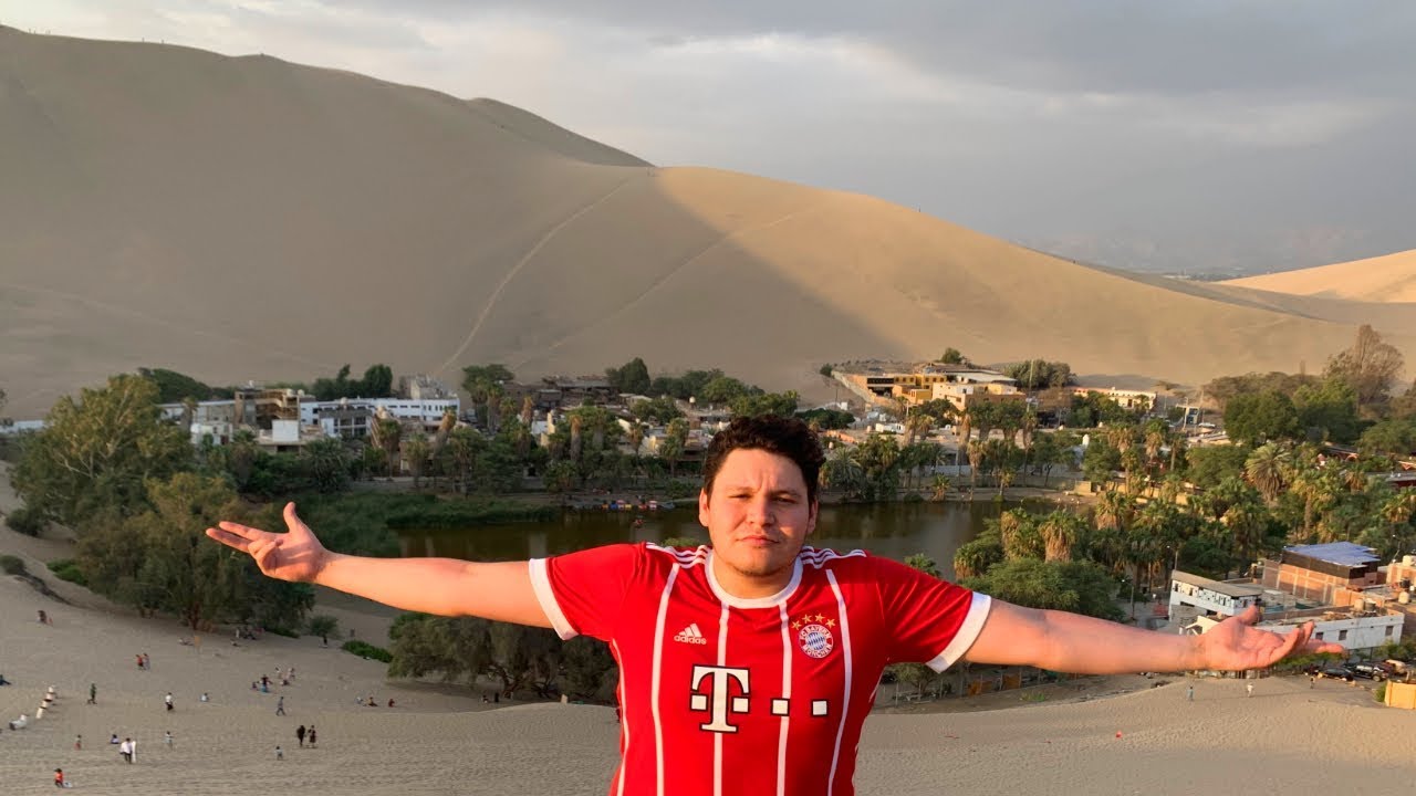 Así es un OASIS en el MEDIO DEL DESIERTO
