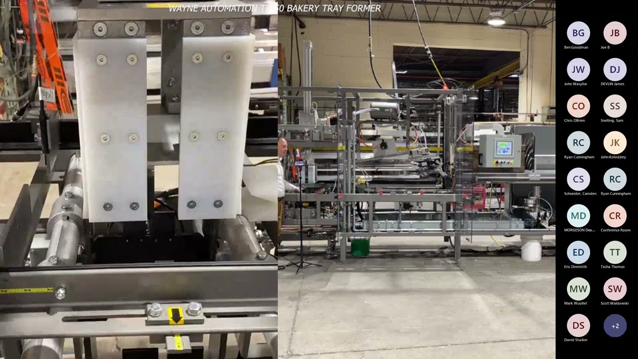 Bakery Tray Former | Wayne Automation