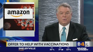 Amazon offers to help with vaccinations