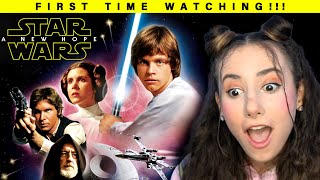 New STAR WARS Fan ! Episode IV: A New Hope (1977) | FIRST TIME WATCHING! | Movie Reaction