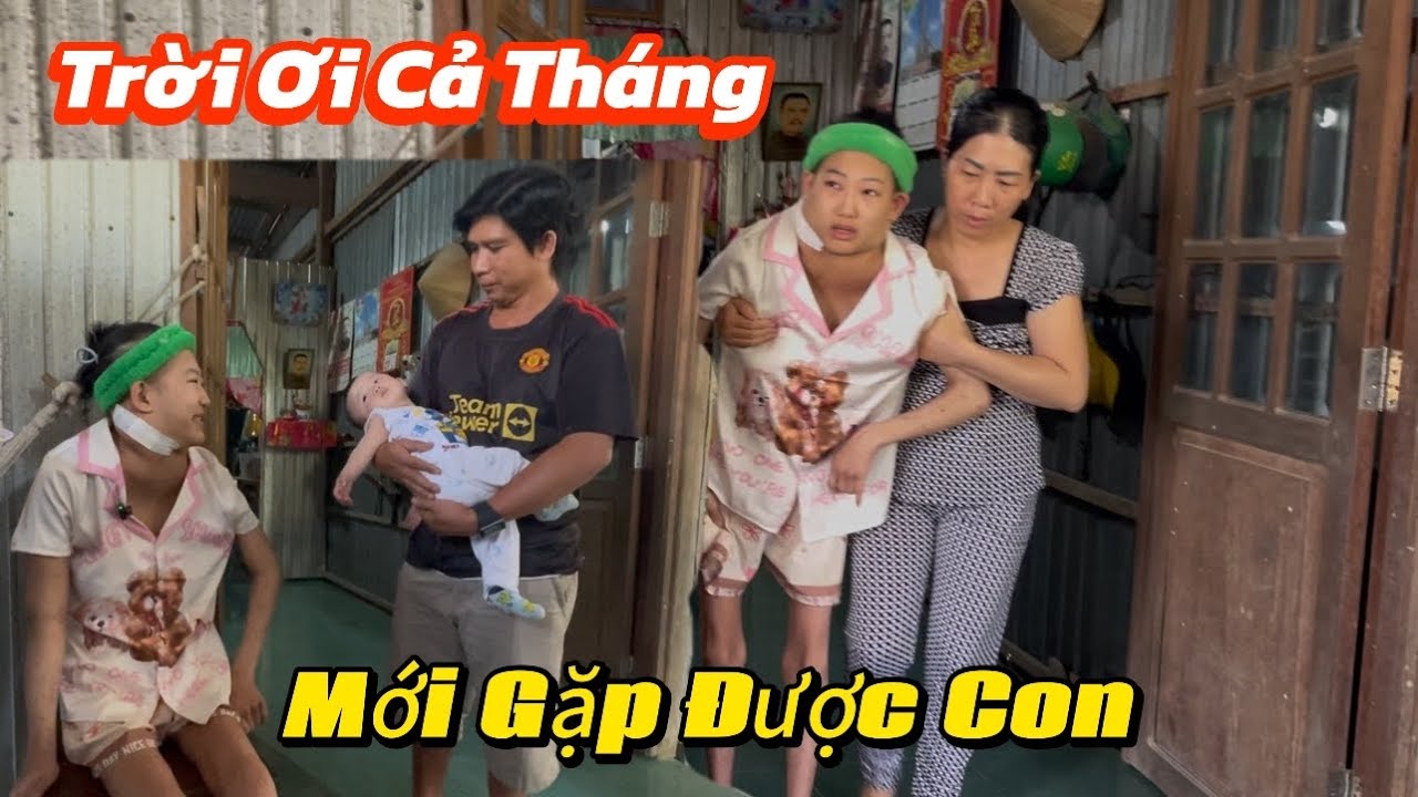 Thu Cúc cả tháng trời mới gặp được con.Giờ chuẩn bị nhập viện cấp tốc.Được MTQ tặng số tiền khủng 