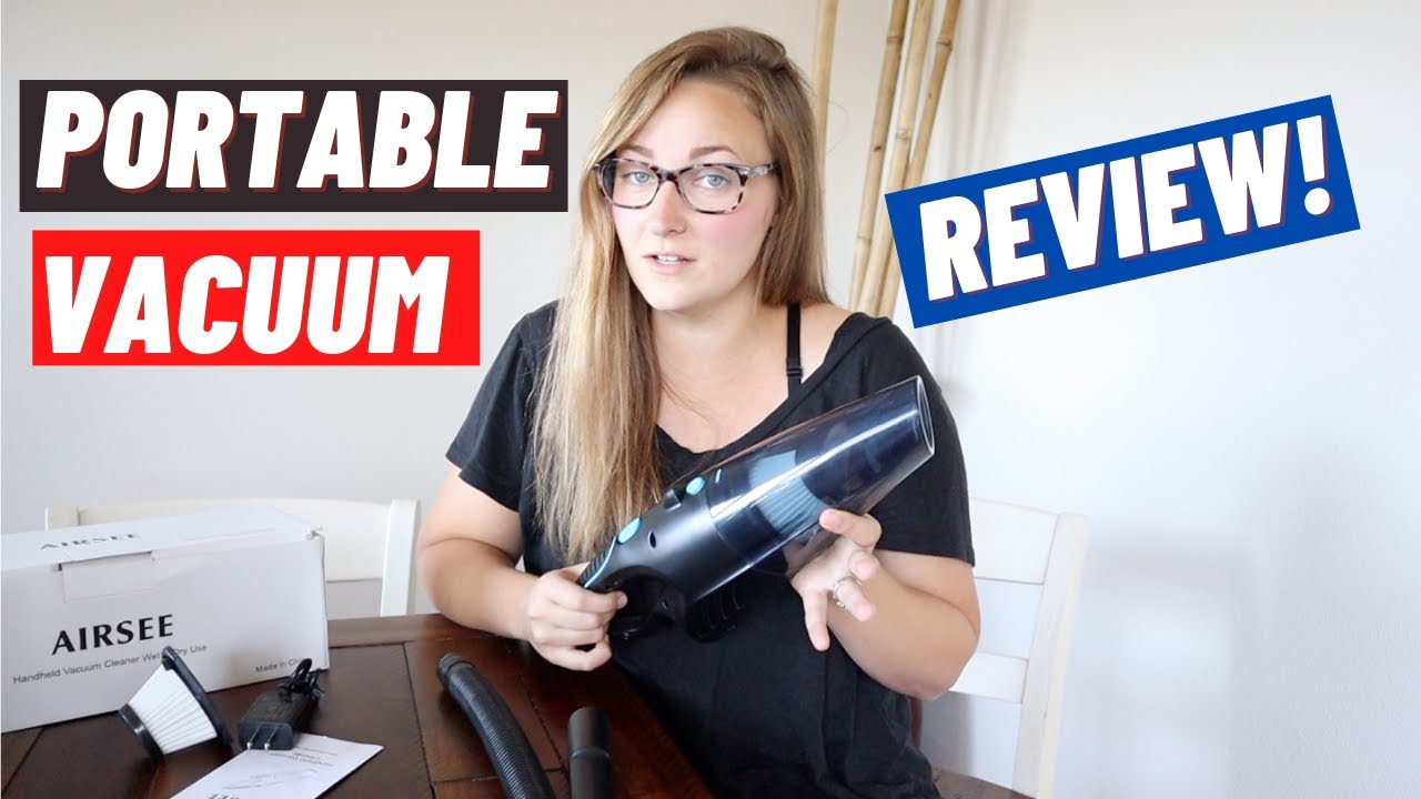 AIRSEE Handheld Vacuum Cleaner Unboxing and Review 2021 | High Power Vacuum for Home, Pet and Car