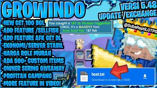 MODAL MANCING AUTO KAYA CUY‼️ GTPS TERBARU 2026 | GROWTOPIA PRIVATE SERVER 2026 | GROWINDO PS