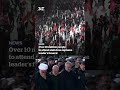 Over 10 million people to attend slain Iran supreme leader's funeral