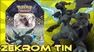 Pokemon Cards - Zekrom EX Tin Opening | Spring 2012 [MISCUT CARD!]