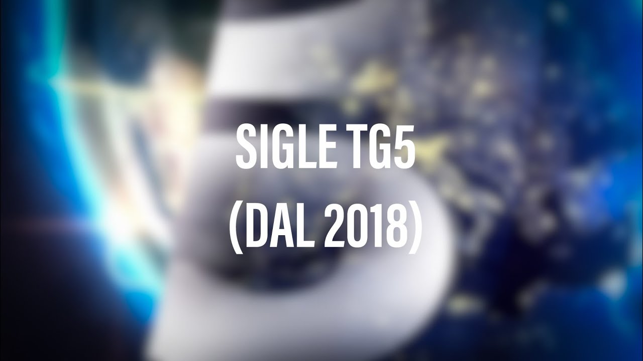 Sigle TG5 (dal 2018)