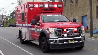 Paterson Fire Department EMS-1 Responding 8-13-25