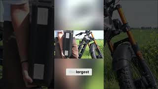 Gigantic E-Bike Battery: Insane 300km Range Tested! #shorts