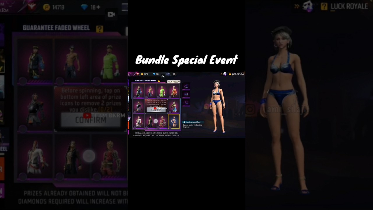 Bundle Special Faded Wheel Event | Next Faded Wheel Event 