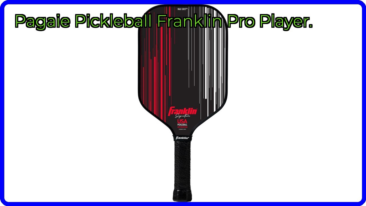 Franklin Sports Activator Pickleball Paddle 52741 BLUE BLACK