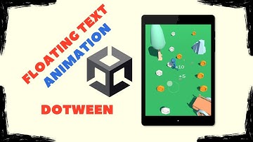 Floating text with dynamic animation in unity