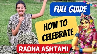 Everything You Need To Know About Radha Ashtami 2023‼️