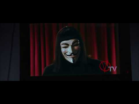 V for Vendetta — Tv Konuşması / 1080p HD