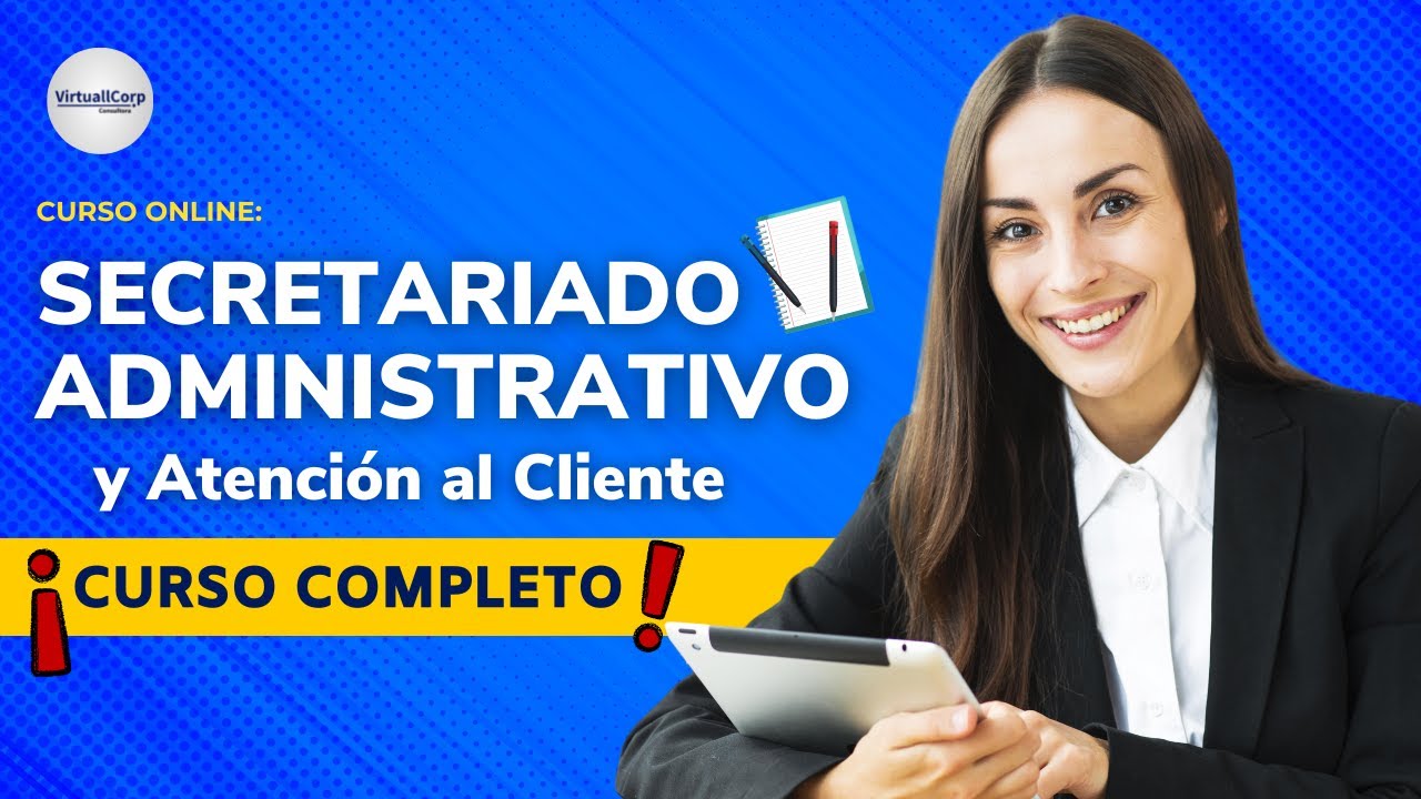 piloto Adelaida sinsonte 🔴 CURSO: Secretariado Administrativo y Atención al Cliente ǀ GRATIS Y  COMPLETO ✓ PARTE 1 - YouTube