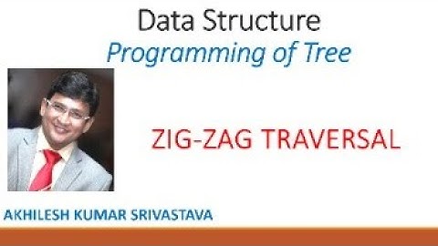 Zig-zag Traversal of Binary Tree (In Hindi) :: Program using C++ STL