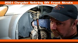 2001 Chrysler Sebring Front Strut DIY Replacement #autorepair
