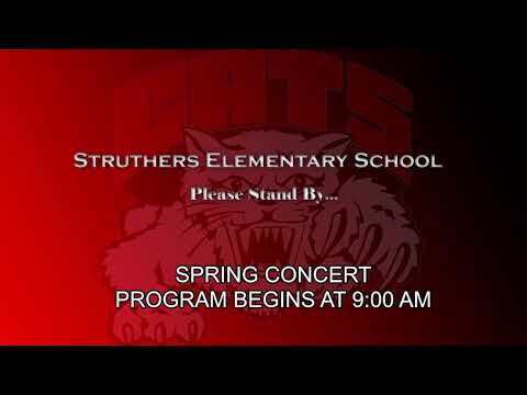 Struthers Elementary School 2nd Grade Concert