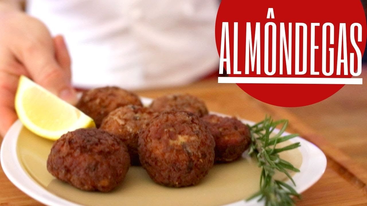 Almôndegas ORIGINAIS Italianas Do Chef Emmanuele Cucchi