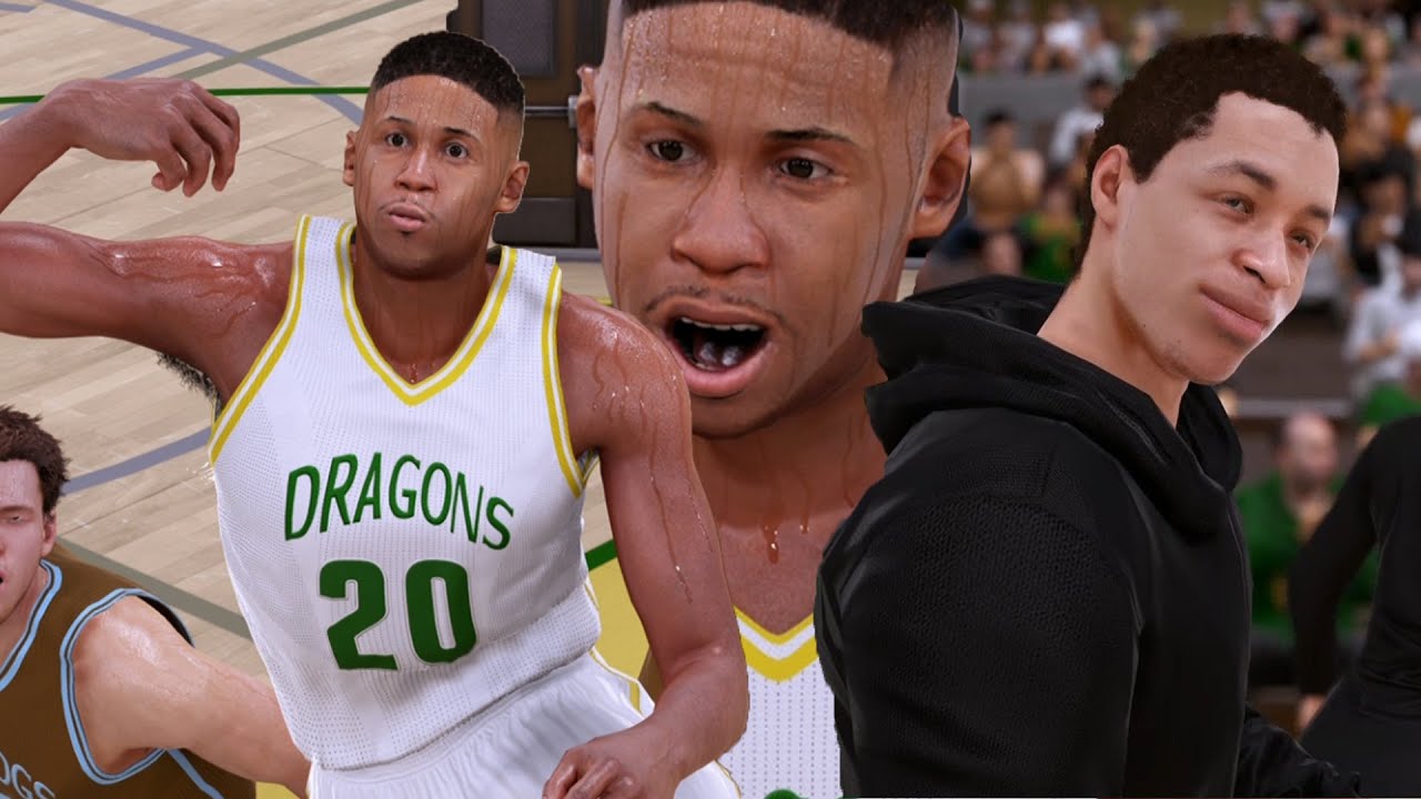 NBA 2k16-MyCareer My First High School Game! LightSkins Getting Cheerleaders! Funny Gameplay
