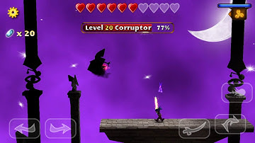 Swordigo — How to defeat first three corruptors (in worlds end keep)