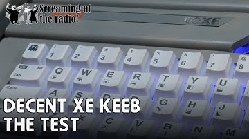 Decent XE replacement Atari keyboard installation