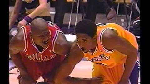 Michael Jordan vs Kobe Bryant Full Highlights 1998.02.01 Bulls at Lakers - Sick!