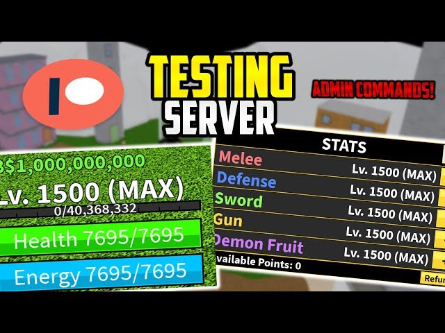 BIox fruit [SERVER TEST] - Roblox