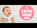 10 FATOS SOBRE MIM - PRIMEIRA VEZ | Valentina Sobrinho