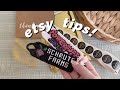 tips &amp; advice for starting your own etsy shop! ♡