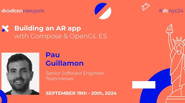 Building an AR app with Compose & OpenGL ES - Pau Guillamon | droidcon New York 2024